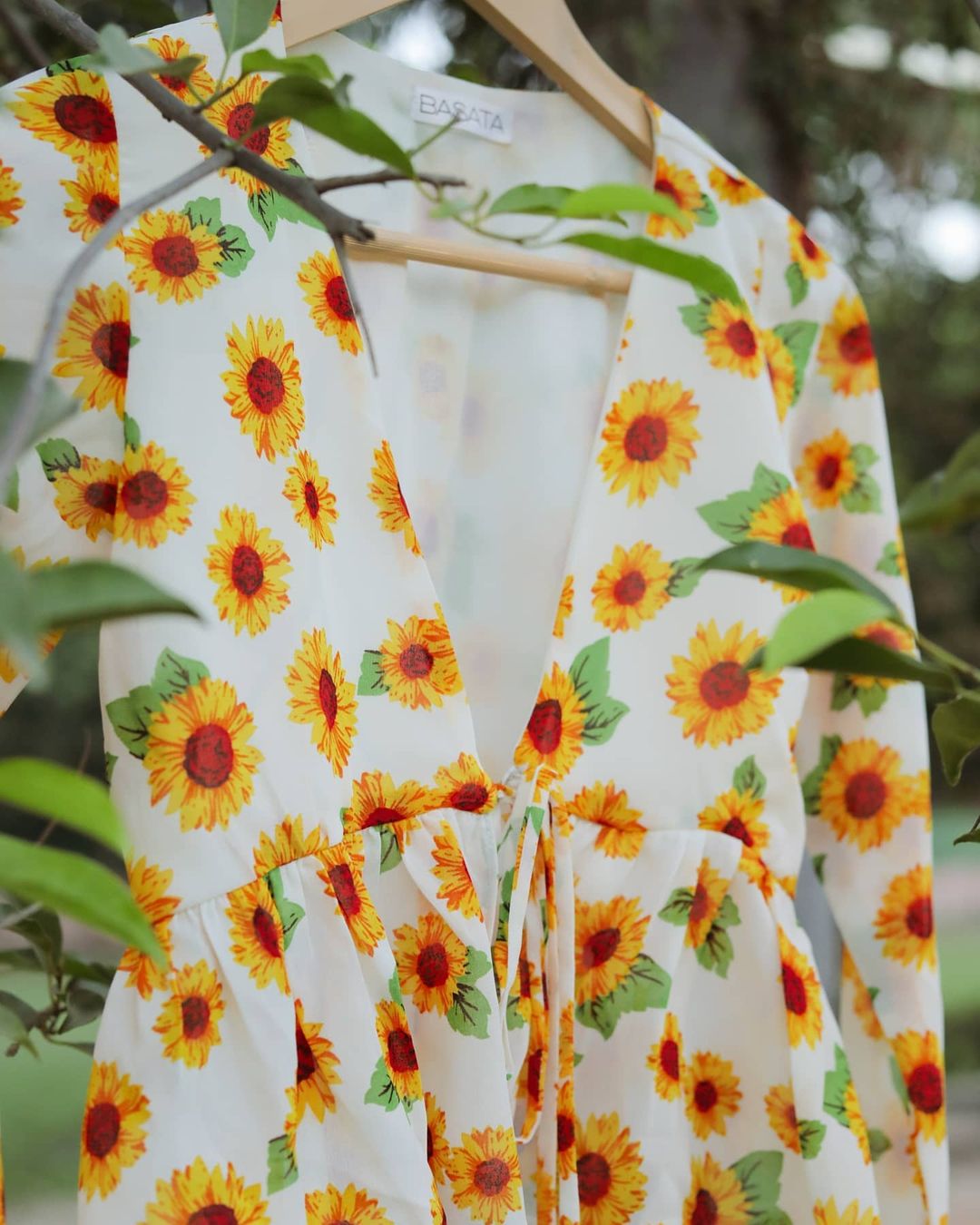 Sunflower Shrug top