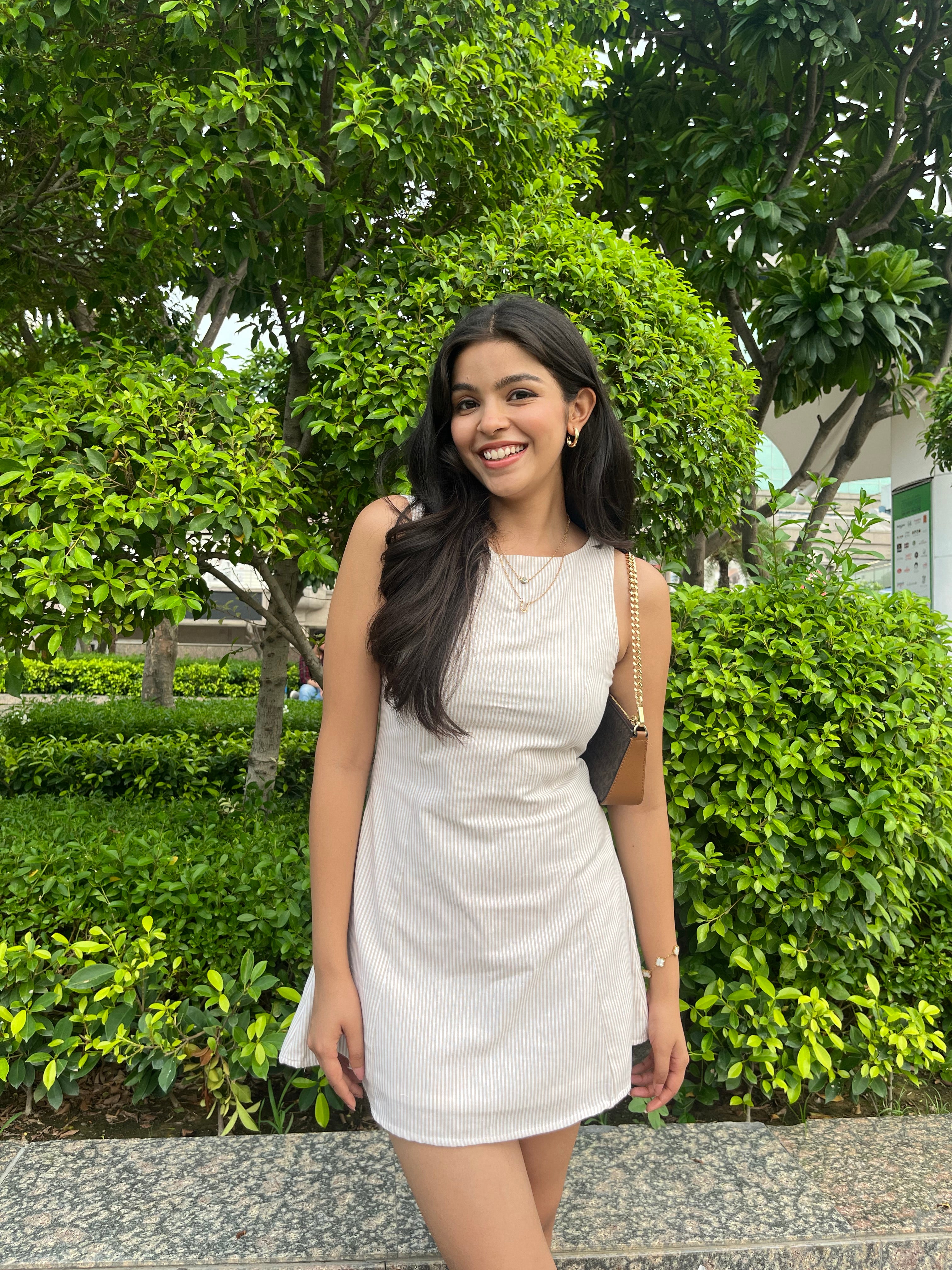 Mary Beige Dress